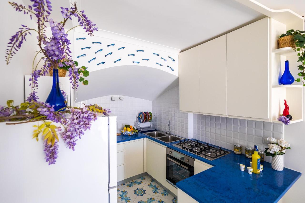 Blue Waves - De Vivo Realty Positano Exterior foto